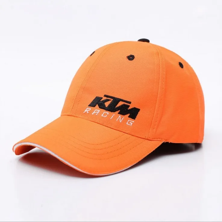 KTM Motorcycle Logo Adjustable Sport Casual Cap Baseball Cap Hip Hop Hat Outdoor Men Women Leisure Cap All Seasons Car Sticker view 4