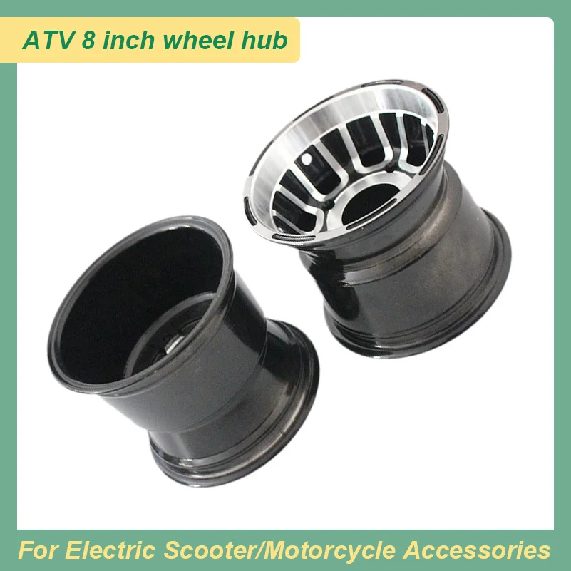 

8 Inch Wheel Hub ATV Aluminum Rims for 19 / 20 21x7.00-8 Tyre 18 20x9.50-8 Vacuum Tires Go-kart Four Motorcycle