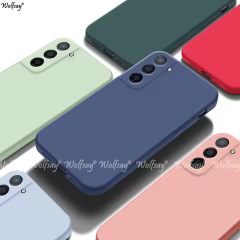 For Samsung Galaxy S21 FE Case Silicone Liquid Plain Protector Case Samsung S23 FE S21 S22 S23 Plus Ultra Case Galaxy S23 FE