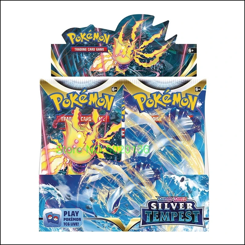 Pokemon Sword & Shield — Silver Tempest Booster Cards Display Box