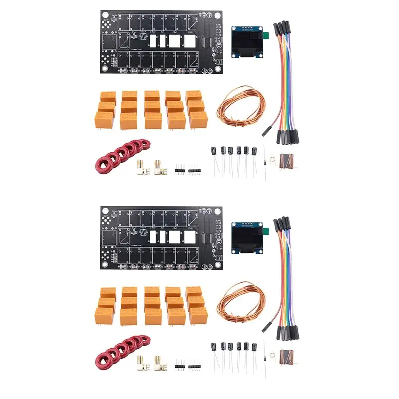 2x-mini-sintonizzatore-d'antenna-atu-100-18-50mhz-automatico-kit-fai-da-te-ricevitore-amplificatore-programmato-con-firmware-oled-y41a