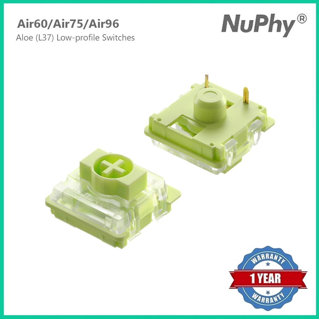 

NuPhy Gateron Aloe (L37) Low-profile Switches