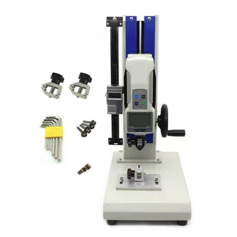 

NEW Tensile compression testing machine test bench digital display push-pull gauge bracket screw dynamometer base tester