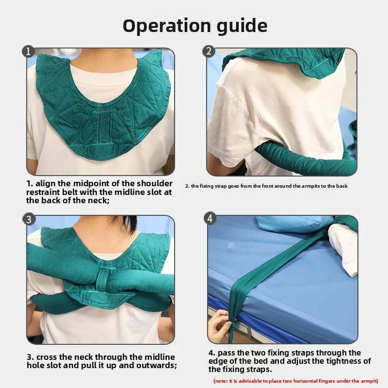 Anti-Falling Restraint Vest Preventing Get Out of Bed As Safety Protective Nursing Clothing Alzheimer's Medical Restraint Belts