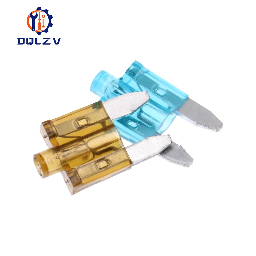 5A~40A Small Fuse Inserts Car Insurance Tablets Small Fuse With Lamp Car Inserts Fuse