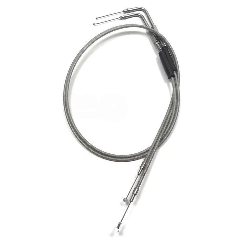 NEW HOT in Stock-Motorcycle Throttle Cable Replacement 110Cm/100Cm For Harley XL883 1200 FLH FLT FXD FLST FXST 1996- 2010 110Cm