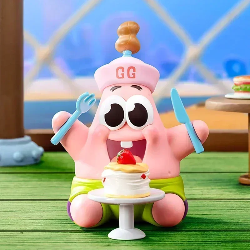 POP MART スポンジ・ボブ フィギュア POP MART スポンジボブ ブラインドボックス かわいいフィギュア