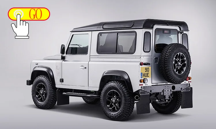 Für Land Rover Defender 2004-19 Front Motorhaube Belüftung Abdeckung Stahl Lufteinlass Scoop Air Outlet Schnee Abdeckung auto Zubehör – Detail 1