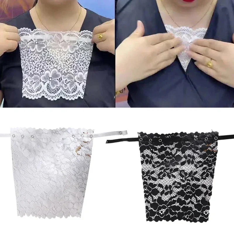 Atasan Tabung Anti Paparan Pakaian Dalam Kamisol Tahan Cahaya Wanita Atasan Bra Renda Sejuk Anak Perempuan Pembungkus Dada Nyaman Musim Panas Wanita