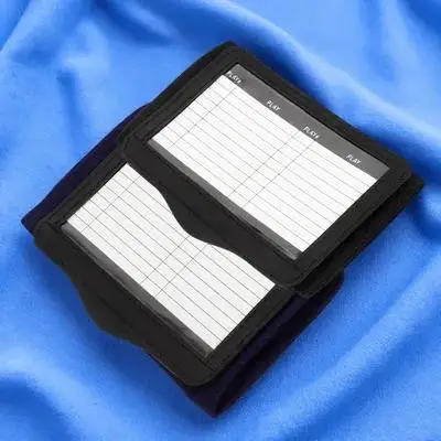 

Football Armband Playbook 2pcs Quarterback Captains Wristband for Baseball Training Equipment Softball Catchers Arm Band