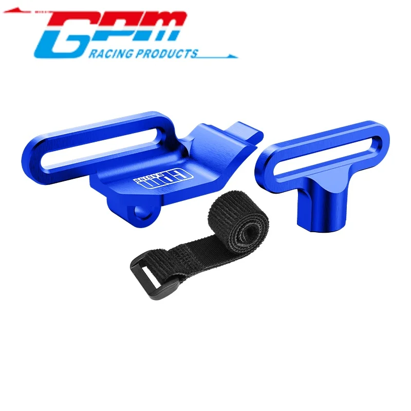 GPM TXMM0126 7075 ALLOY RETAINER, BATTERY HOLD-DOWN FOR TRAXXAS MINI MAXX / MINI XRT / MINI SLASH / MINI RALLY RC Upgrade