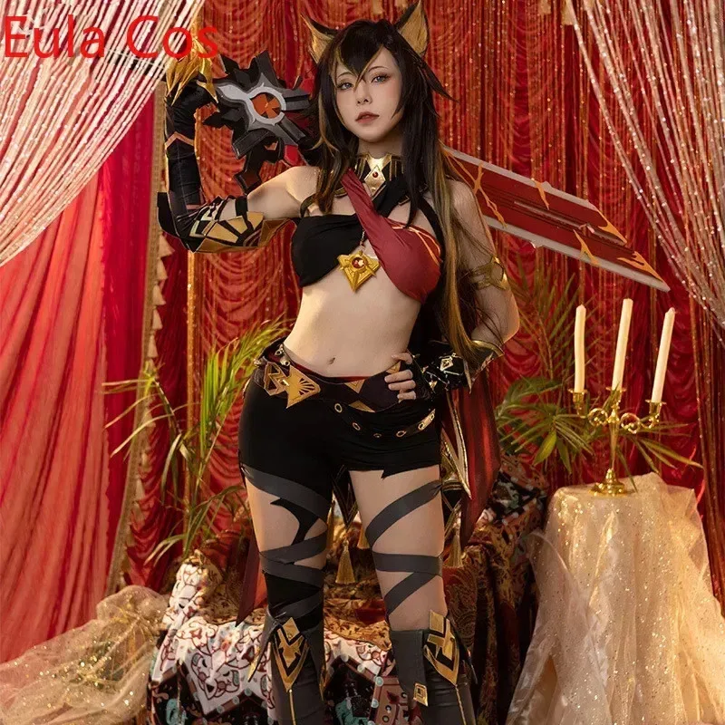 

Dehya Косплей Игра Genshin Impact Dehya Косплей Костюм DokiDoki-SR Косплей Рождественский Костюм Sumeru Плюс размер