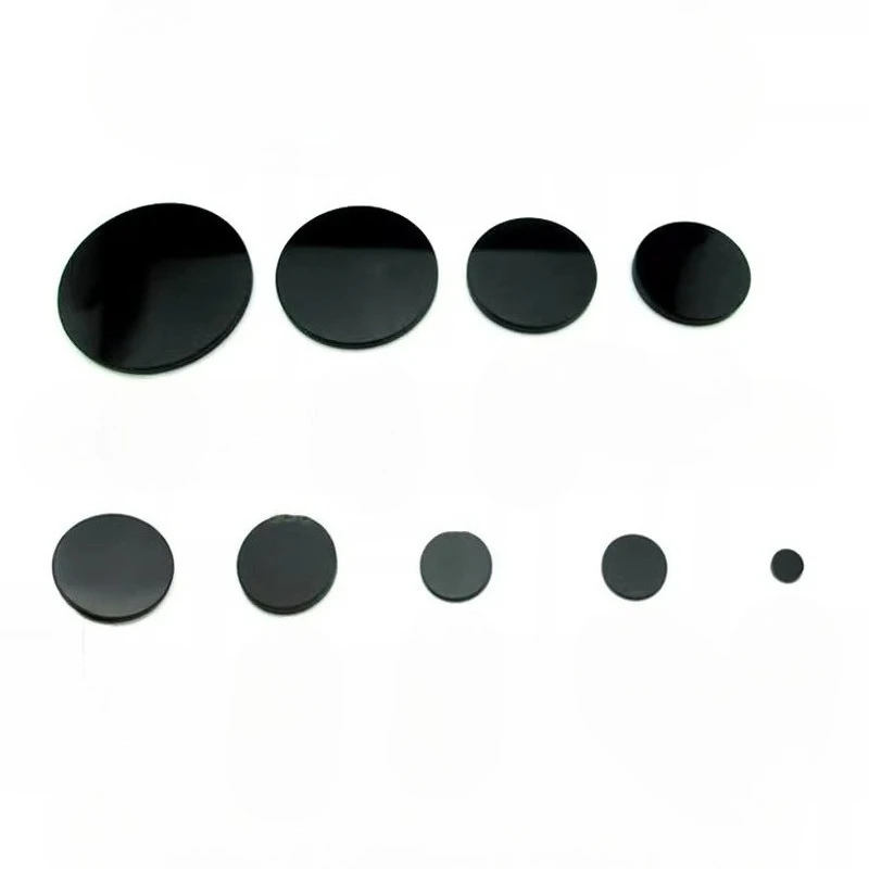 

High-transmittance infrared filter lens, black glass infrared filter multiple sizes