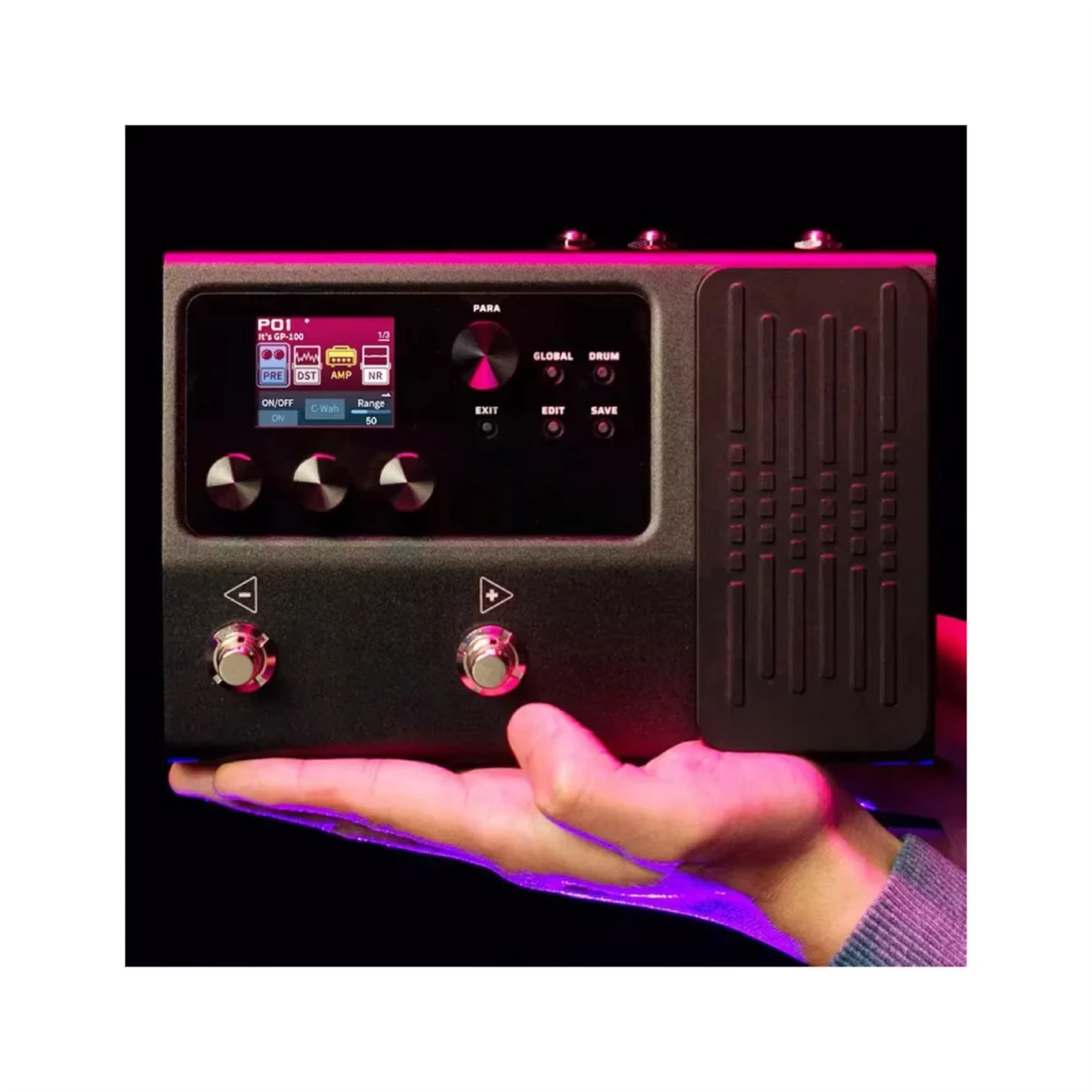 100/GP-100/GP100 دواسات متعددة التأثيرات معالج الجيتار تأثيرات الجيتار الكهربائي دواسة متعددة التأثير لواجهة الصوت