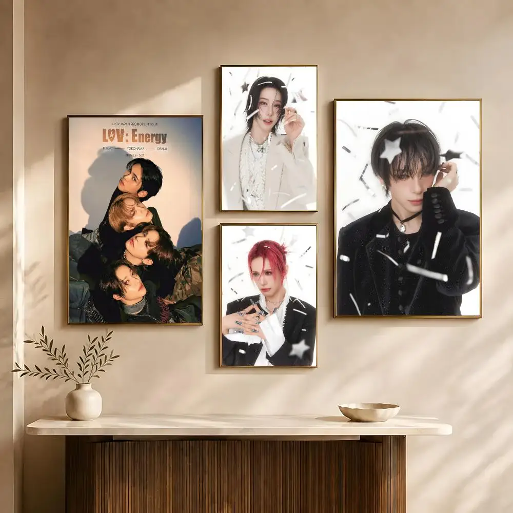 Boy Group XLOV Poster Poster All-match HD Waterproof Self-Adhesive Wall Art Sticker For Home Bedroom