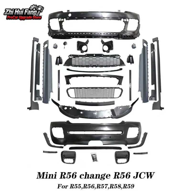 

Подходит для Mini JCW Body F56 Bumper F57 Модифицированный комплект F55