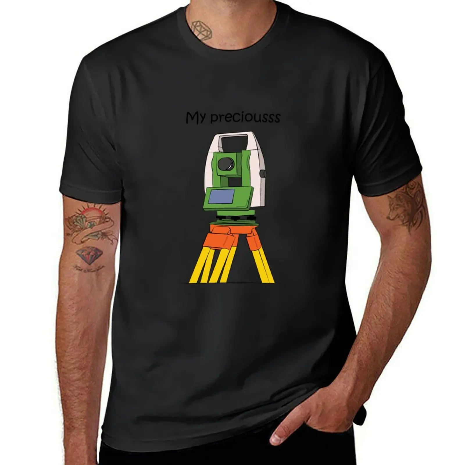 Total station our preciousss T-Shirt cute clothes new edition mens graphic t-shirts anime