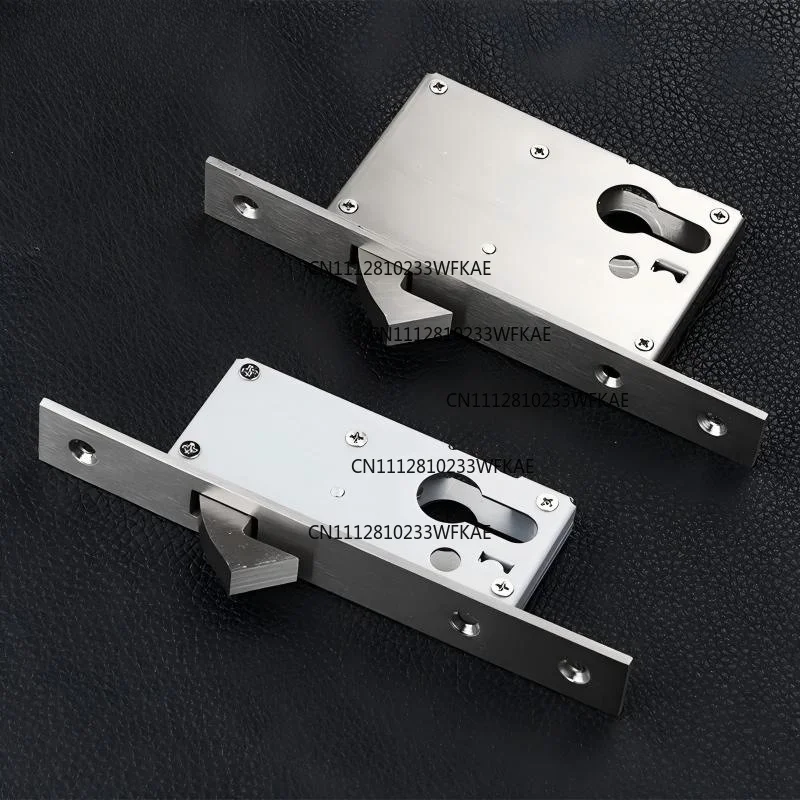 Sliding door hook lock body 30/50 margin Stainless steel single hook lock body Thickened hook lock