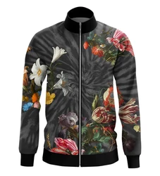 3D Printed Starry Sky Zip Man Jackets Clothing Funny Jackets Man Designer Clothes Streetwear Coat Tops High Quality Men's Coat