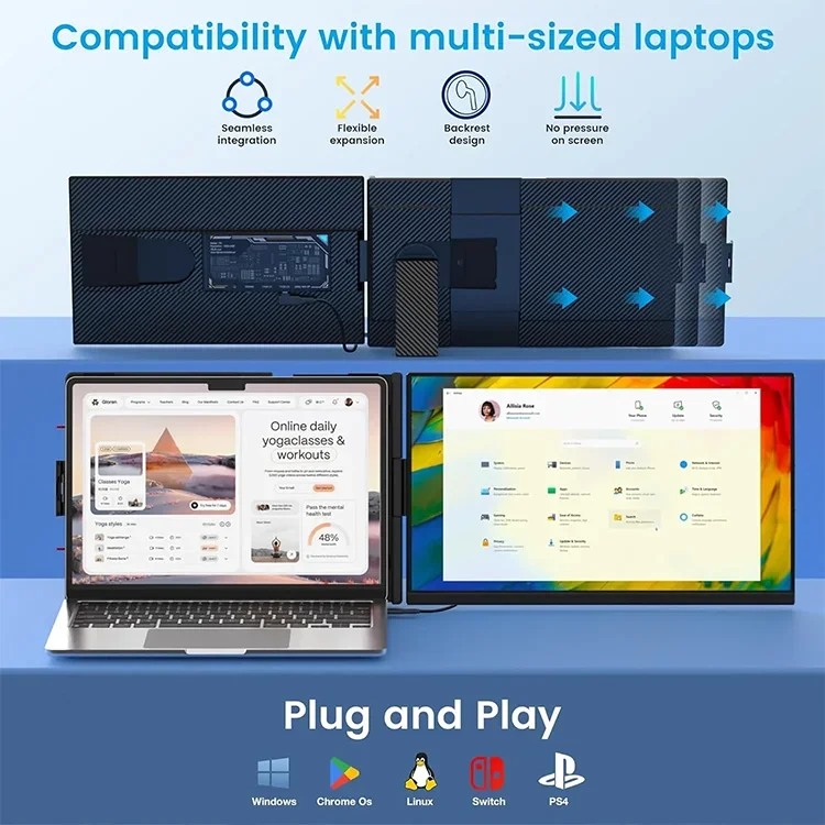 P5 Laptop Screen Extender 15.6