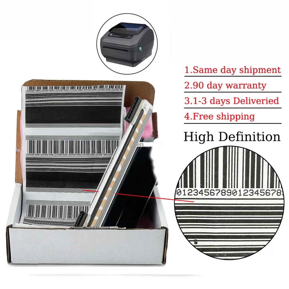 ✅Ceramic Materials High-Resolution 203dpi Printhead for Zebra GK420D GX420 ZP450 ZP500 - Wear-Resistant Local Delivery✅