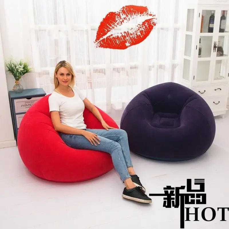 

Air Cushion Chair Inflatable Lazy Chairs Balloon Bed Leisure Home Living Room Internet Famous Inflatable Sofa and Seatings