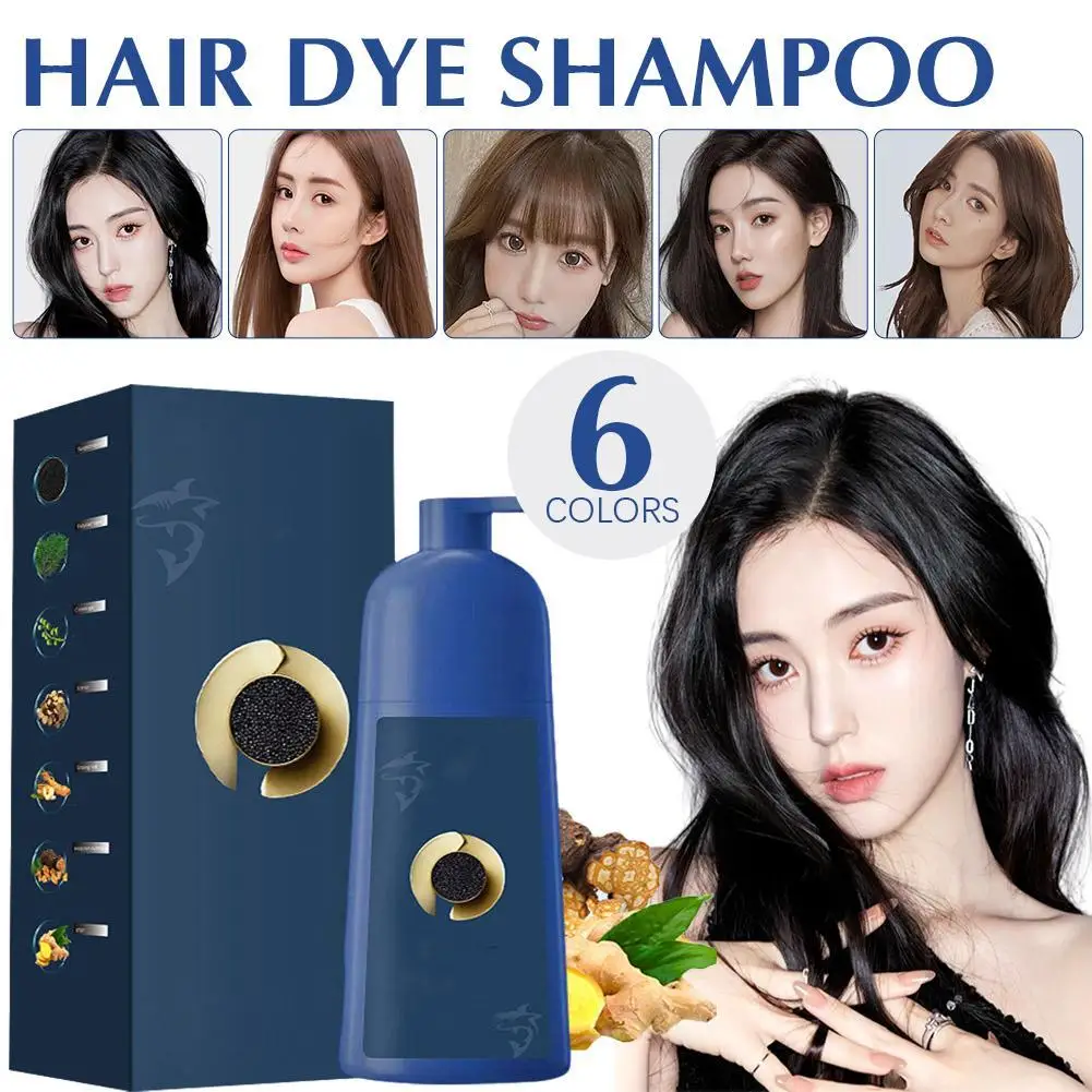 

Caviar Permanent Hair Shampoo Fast Hair Dye Essence Hair Colorng Cream Cover Dye Shampoo For Women Men