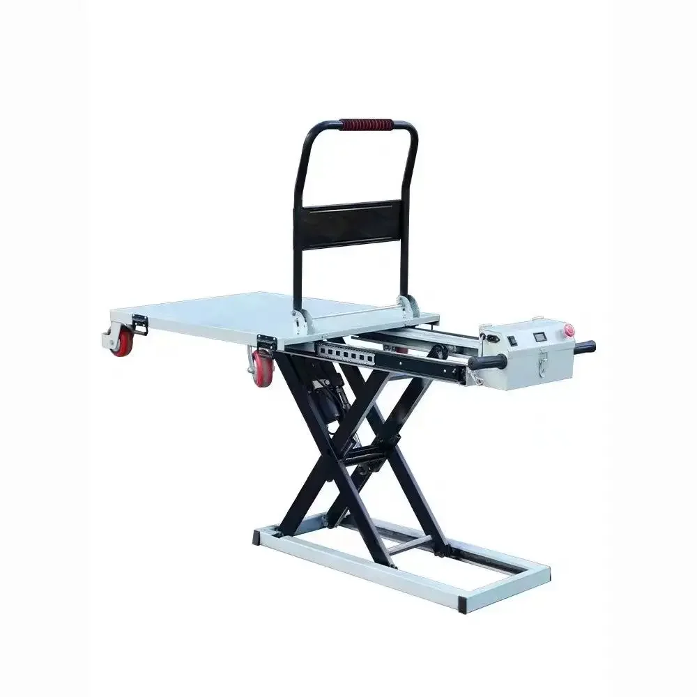 

portable electric powered selfloading hand carts & trolleys