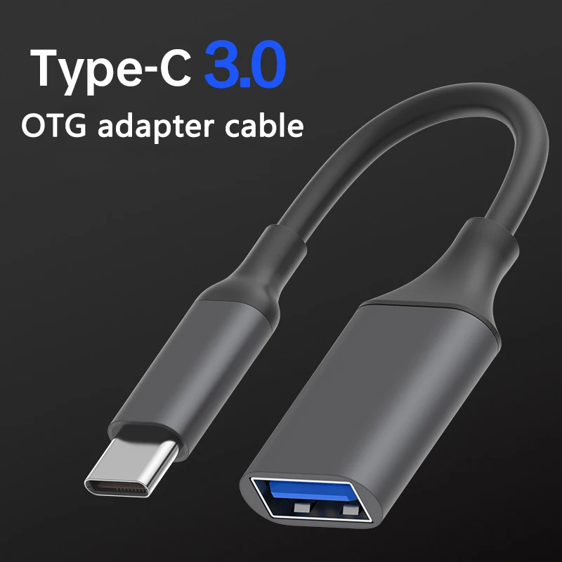 USB C to USB A Adapter OTG Cable Type C Male to USB 3.0 Female For Laptop Smartphone U Disk Data Transfer