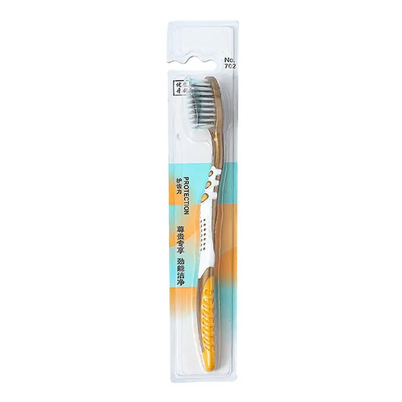 Soft Bristle Toothbrush Manual Soft Bristle Clean Toothbrush Travel Toothbrush Kit Soft Flossing Toothbrush Household Supplies