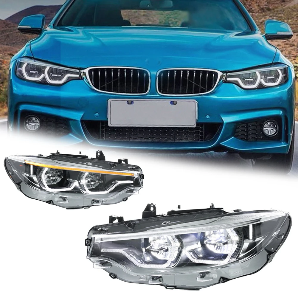 

LED HeadLights for BMW 4 series F32 13-20 new style full led DRL Car head lamp Assembly Signal Auto Accessories Modified Lamp