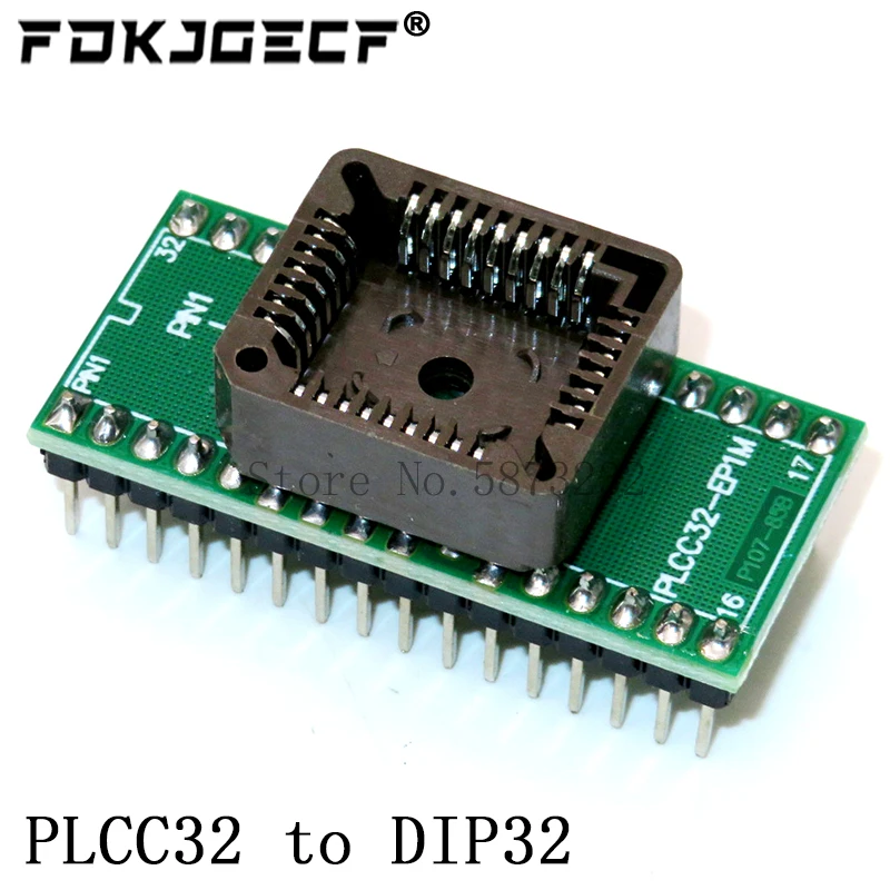 PLCC32 to DIP32 PLCC44 to DIP40 USB Universal Programmer IC Adapter Tester Socket for TL866CS TL866A EZP2010 G540 SP300