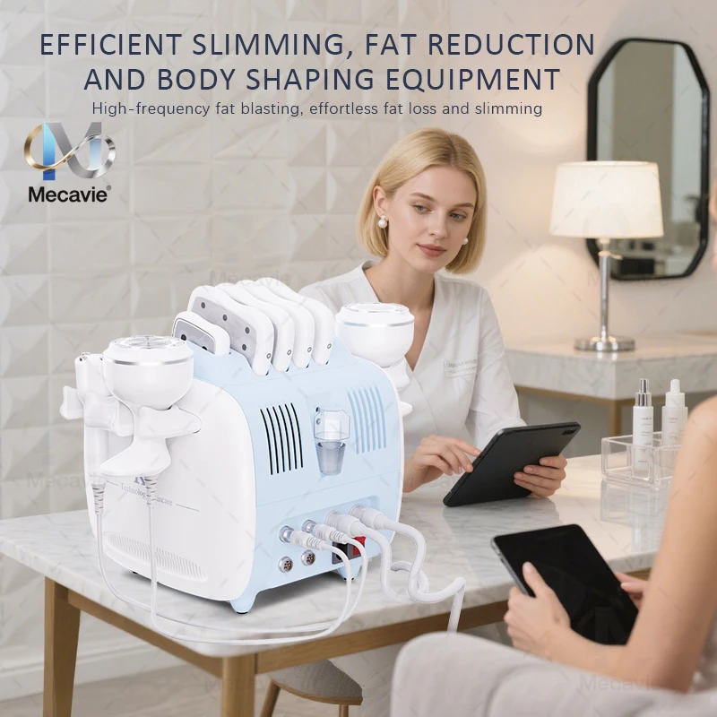 

Upgraded K2 Portable Multipolar Massage Device 5-in-1 Cavitation RF Fat Removal Cellulite Treatment Vacuum Slimming Machine