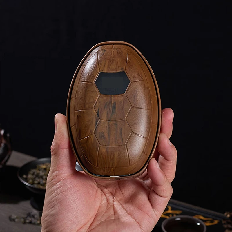 Turtle shell pattern electronic tea scale, touch screen, long battery life, coffee scale, precision 0.1g/200g kitchen scale