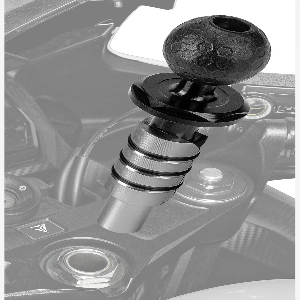 

Мотоциклетная езда на открытом воздухе 25,4 мм, модифицированный адаптер для крепления камеры мобильного телефона, шаровая головка, вилка из алюминиевого сплава, аксессуары с шаровой головкой