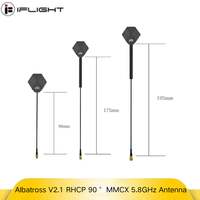 iFlight New Albatross V2 5.8GHz 2.4dBi Antenna 90° MMCX LHCP RHCP 65mm/130mm/150mm/170mm for FPV Racing Drone Part