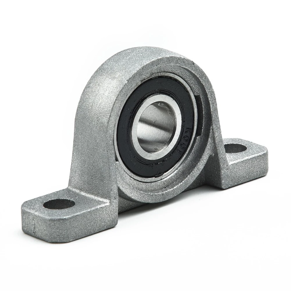 Industrial KP001 Zinc Alloy Block Bearing 1PCS Mounted Pillow Bearing with Bore Ball Shaft for Agriculture and Metallurgy