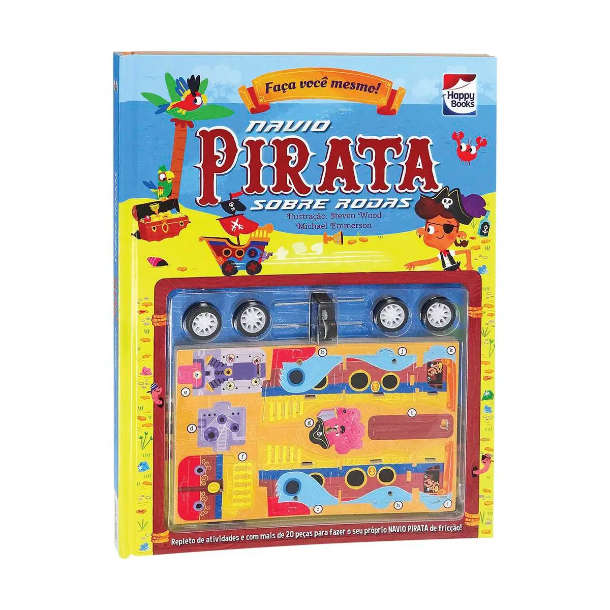 DIY-Pirate Ship On Wheels-Happy Books