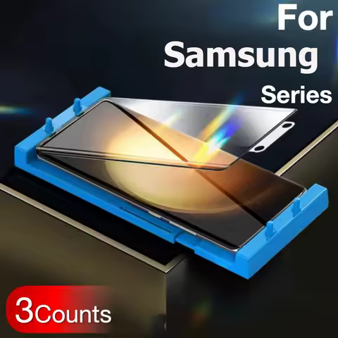3Pcs For Samsung Galaxy S25 S24 S23 S22 S21 S20 Note 20 Ultra S25+ S24+ S23+ S22+ Screen Protector With Kit ,Not Tempered Glass