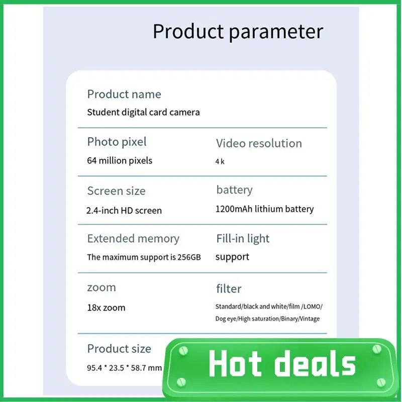 4K Ccd Digital Came… - image