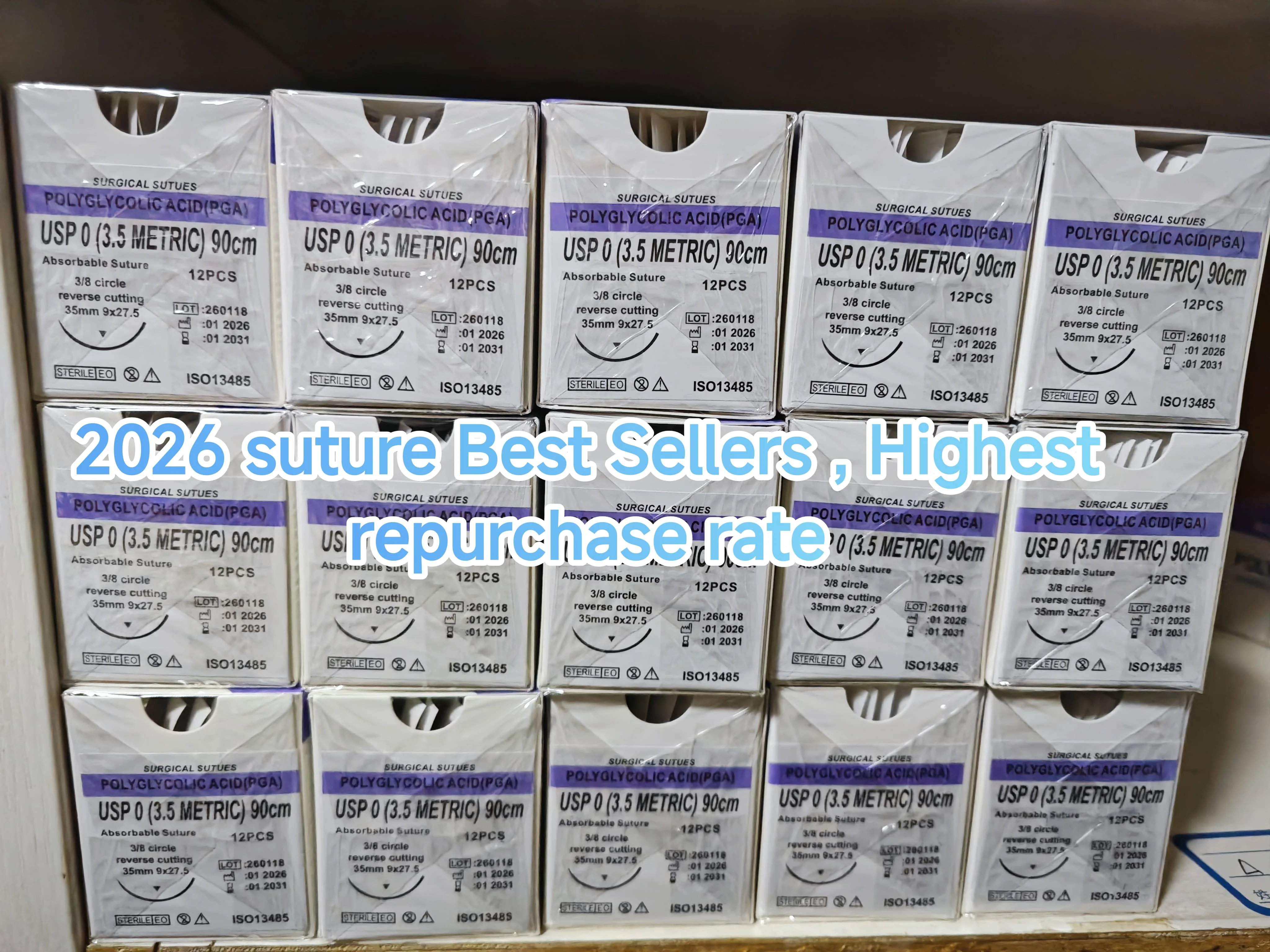 60-pieces-de-sutures-veterinaires-longueur-90-cm