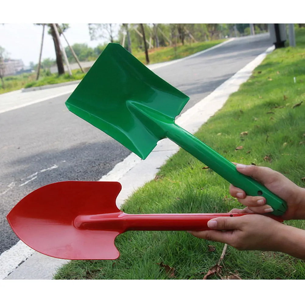 2Pcs Gardening Hand Trowel Garden Shovel Multi Purpose Garden Scoop for Flowerpot Planting Soil Digging Random Color Peaked