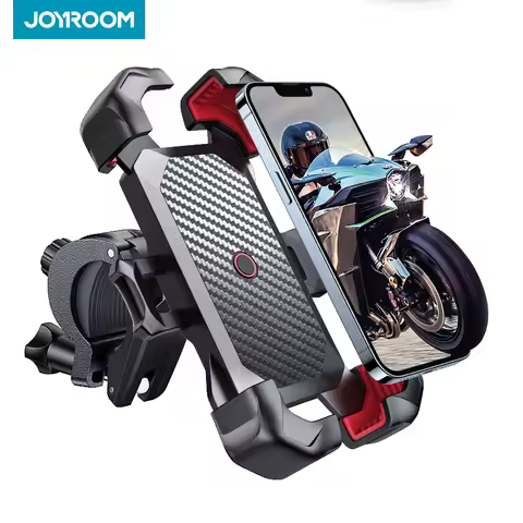 Joyroom 360&deg; View Universal Bike Phone Holder Bicycle Phone Holder for 4.7-7 inch Mobile Phone Stand Shockproof Bracket GPS Clip