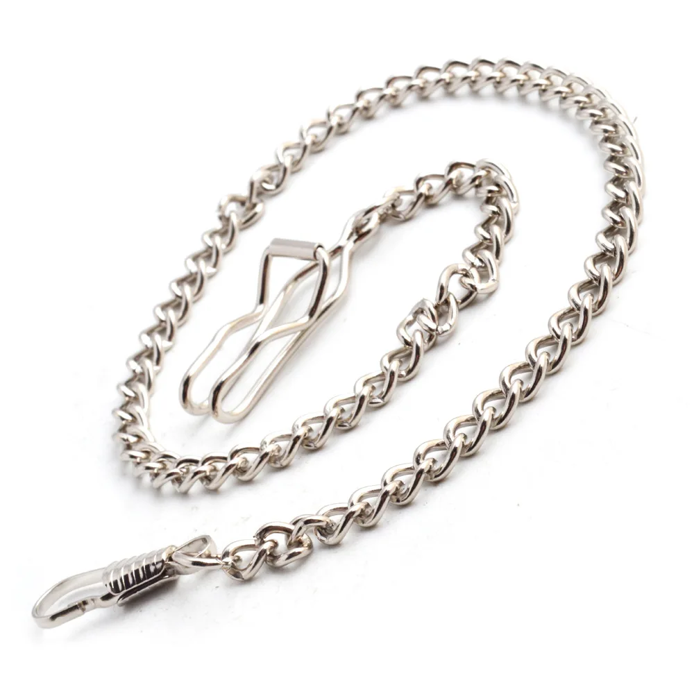 5 Colors Fob Chain for Pocket Watches Clip Waist Chains Wholesale Mechanical Quartz Pocket-Watch Accessories