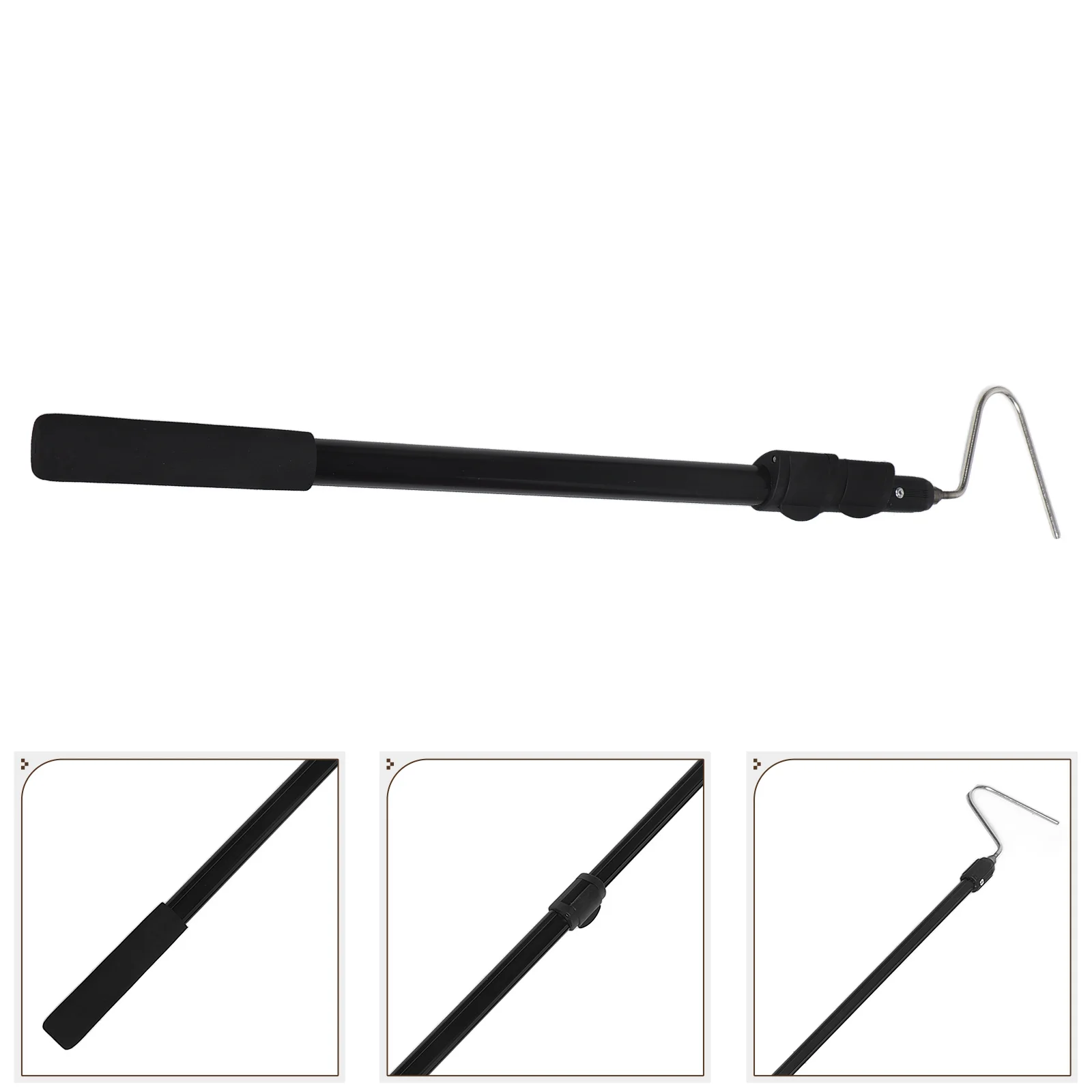 

Telescopic Stainless Steel Snake Hook Catcher Reptile Fogger Aluminum Alloy Tongs Grabber