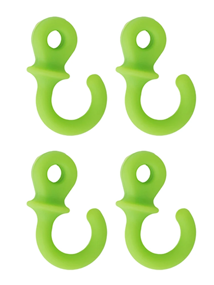 48pcs Monkey Tail Stabilizers for Compound Bows Soft Rubber Dampeners for Noise Reduction and Shock Absorption