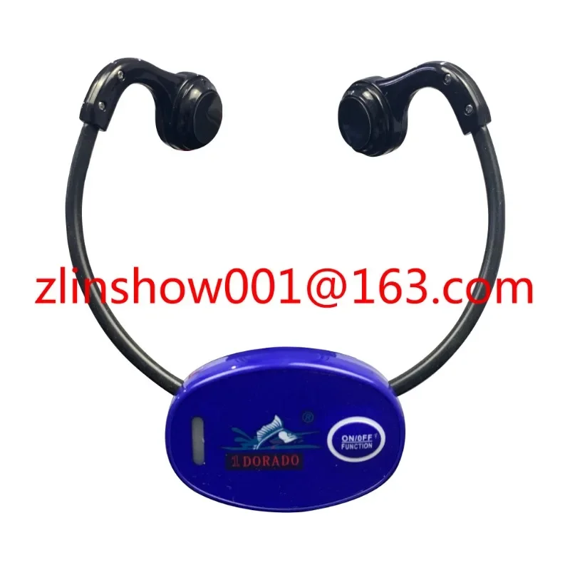 Swimming Coach Teaching Device Multi Speaking Walkie Talkie Bone Conduction Headphone Radio Earpiece