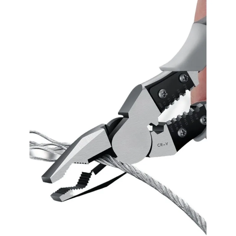 seiko-tiger-pliers-multi-function-universal-beveled-pliers-pointed-nose-pliers-wire-pliers-tool