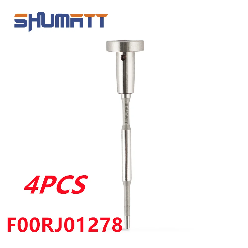 

4 шт. набор регулирующих клапанов дизельного инжектора Common Rail F00RJ01278 для 0445120054 0445120057 0445120075 0445120346 Форсунка