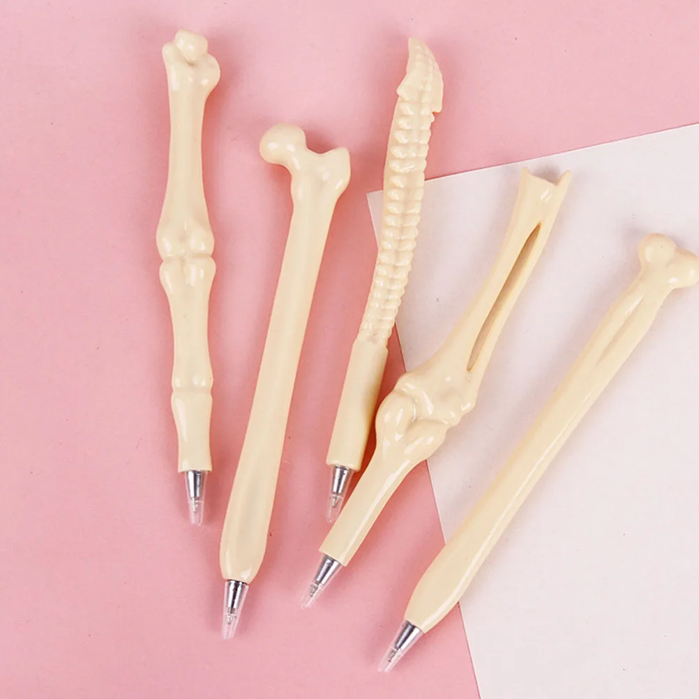 

Bone-shaped Ballpoint Pen Halloween Stationery Pens Decorate Student
